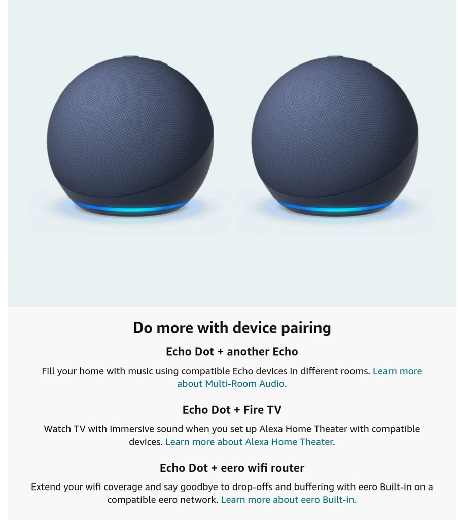More with device pairing