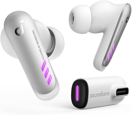 soundcore VR P10 Wireless Gaming Earbuds, Authorized Meta/Oculus Quest 2 Accessories, <30ms Low Latency, Dual Connection, Bluetooth, 2.4GHz Wireless, USB-C Dongle, PS5, Switch Compatible 